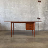 Arne Vodder Teak Drop Leaf Desk - Denkmark, c. 1960