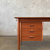 Arne Vodder Teak Drop Leaf Desk - Denkmark, c. 1960