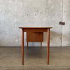 Arne Vodder Teak Drop Leaf Desk - Denkmark, c. 1960