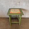 Monterey Tile Top Table in Old Spanish Green Finish