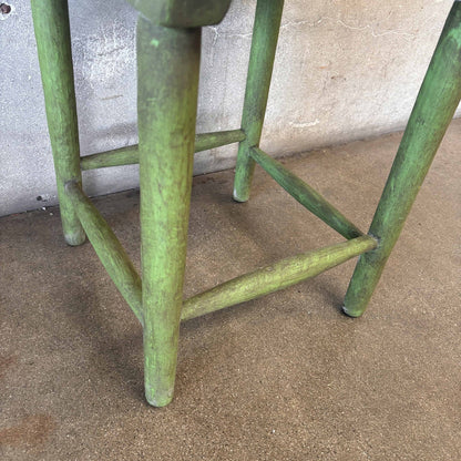Monterey Furniture Tile Top Table in Old Spanish Green Finish