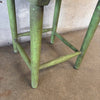 Monterey Tile Top Table in Old Spanish Green Finish