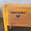 Monterey Hand Painted Yellow Desk