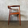 Mid Century Modern Teak "The Chair" by Hans Wegner for Johannes Hansen