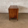 Mid Century Modern Walnut Nightstand