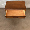 Mid Century Modern Walnut Nightstand