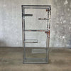 Mid Century Chrome Shelving Unit