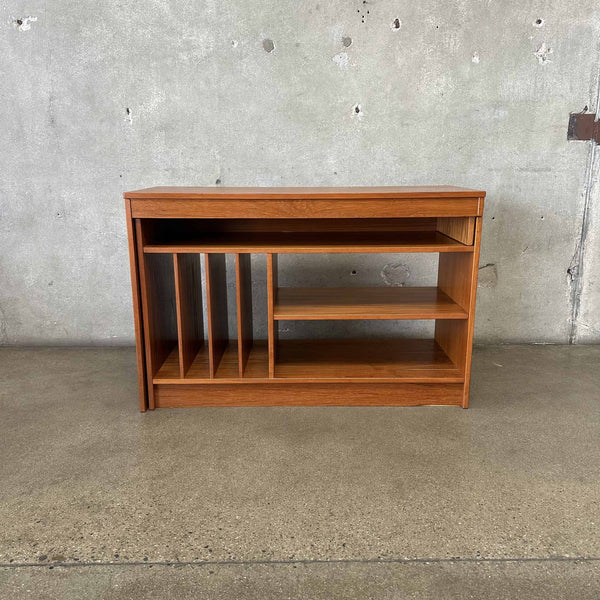 Mid Century Modern Expanding Media Console / Desk