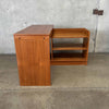 Mid Century Modern Expanding Media Console / Desk