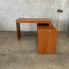 Mid Century Modern Expanding Media Console / Desk