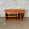 Mid Century Modern Expanding Media Console / Desk