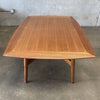 Mid Century Teak Dining Table John Keal For Brown Saltman