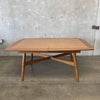 Mid Century Teak Dining Table John Keal For Brown Saltman