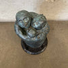 1960's Brutalist Bronze Sculpture on Marble Base (Signed)