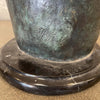 1960's Brutalist Bronze Sculpture on Marble Base (Signed)