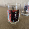 Set of Three Andy Warhol Whiskey Glasses