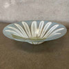 Mid Century Michael & France Higgins Fused Art Glass Daisy Floral Bowl