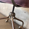 Vintage Industrial Steelcase Adjustable Rolling Chair