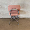 Vintage Industrial Adjustable Rolling Chair