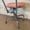 Vintage Industrial Adjustable Rolling Chair