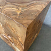 Teak Slice Stool Base and Accent Table