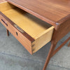 Danish Modern Teak Desk by Arnewahl Iversen