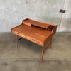 Danish Modern Teak Desk by Arnewahl Iversen