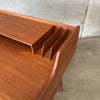 Danish Modern Teak Desk by Arnewahl Iversen