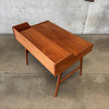 Danish Modern Teak Desk by Arnewahl Iversen