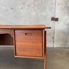 Danish Modern Desk in Teak by Svend Aage Madsen