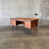 Danish Modern Desk in Teak by Svend Aage Madsen