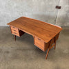 Danish Modern Desk in Teak by Svend Aage Madsen