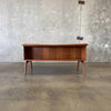 Danish Modern Desk in Teak by Svend Aage Madsen