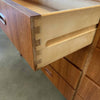 Mid Century Danish Teak 8 Drawer Dresser