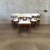 Set of 6 Mid Century Dining Chairs  by Shelby Williams