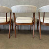 Set of 6 Mid Century Dining Chairs  by Shelby Williams