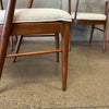 Set of 6 Mid Century Dining Chairs  by Shelby Williams