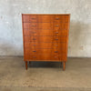 Mid Century Danish Teak 7 Drawer Dresser