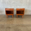 Mid Century Danish Teak Nightstands