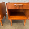 Mid Century Danish Teak Nightstands