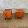 Mid Century Danish Teak Nightstands