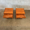 Mid Century Danish Teak Nightstands