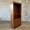 Mid Century Walnut Cabinet With Adjustable Shelves