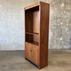 Mid Century Walnut Cabinet With Adjustable Shelves