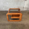 Vintage Oak Mersman Side Table