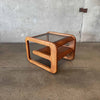 Vintage Oak Mersman Side Table