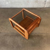 Vintage Oak Mersman Side Table