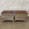 Mid Century Modern Broyhill Emphasis Nightstands