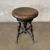 Antique Oakwood Piano Stool