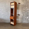 Vintage Plummer's Tall Teak 6 Shelve Scandinavian & 2 Drawer Shelving Unit